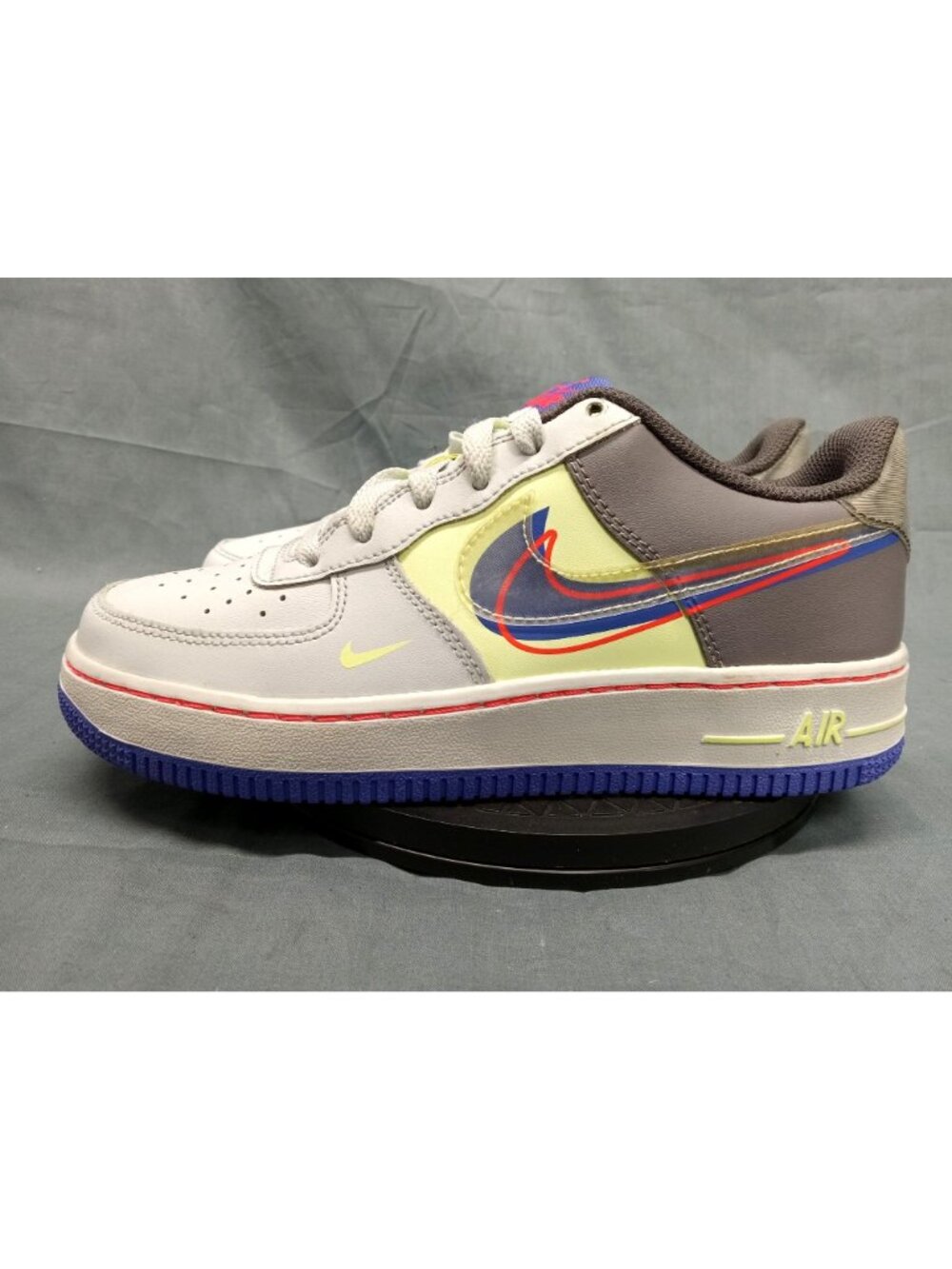 Nike Air Force 1 Dunk It (GS) Sneakers Platinum Violet Boys Size 5 NEW NO BOX! - Picture 5 of 11